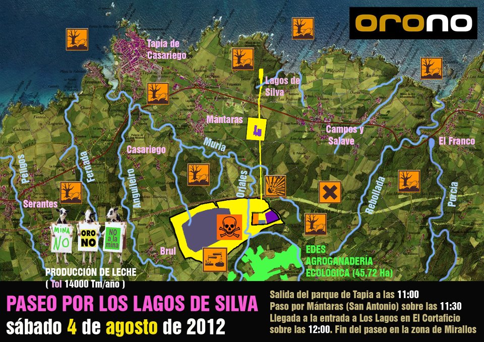 Paseo por los Lagos de Silva ORO NO Asturgold