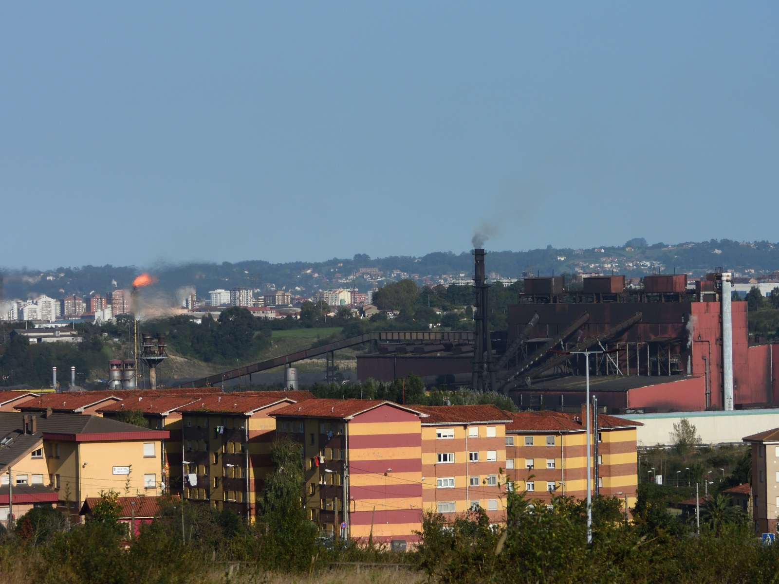 Otra semana horrible de contaminación del cancerígeno benceno en Gijón