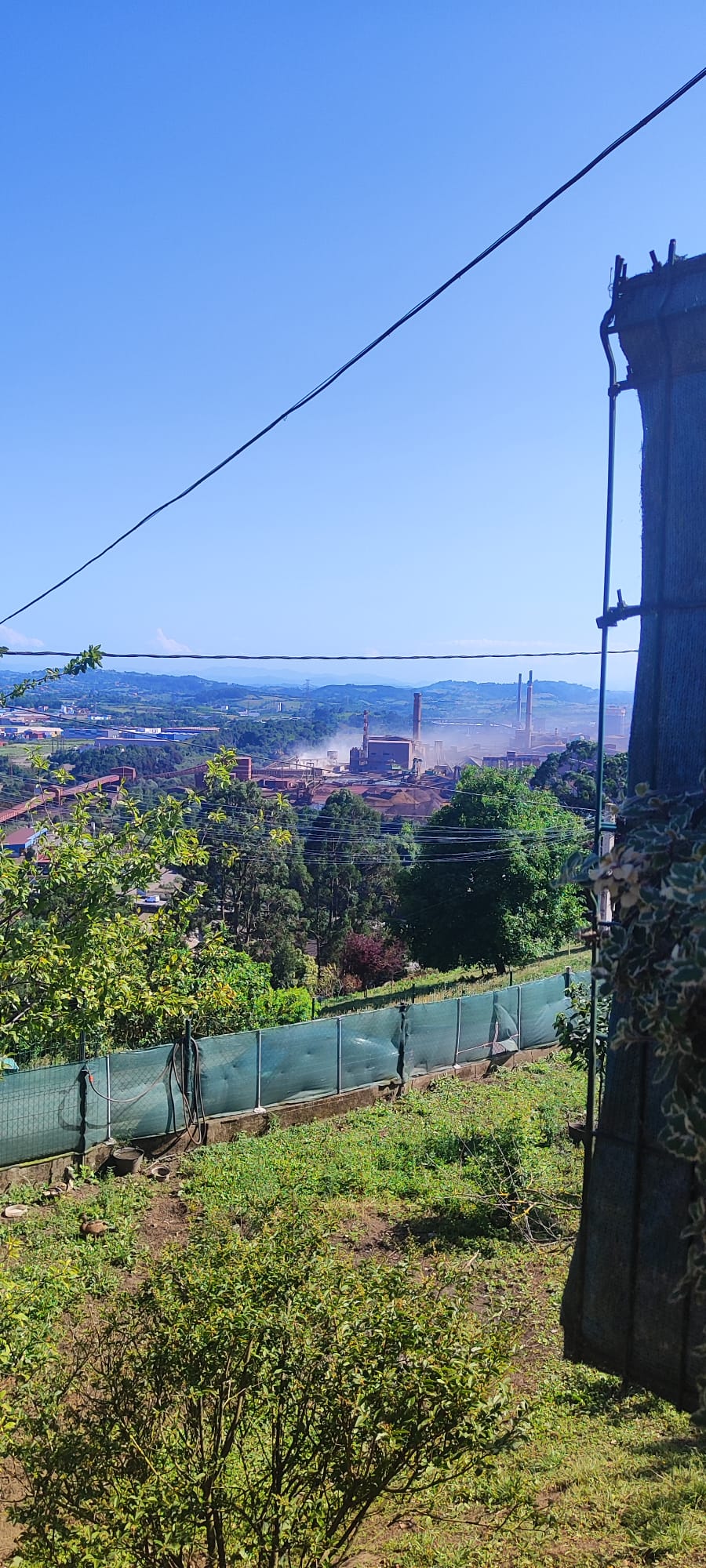 Nuevas nubes de material articulado de Arcelor Mittal en Gijón
