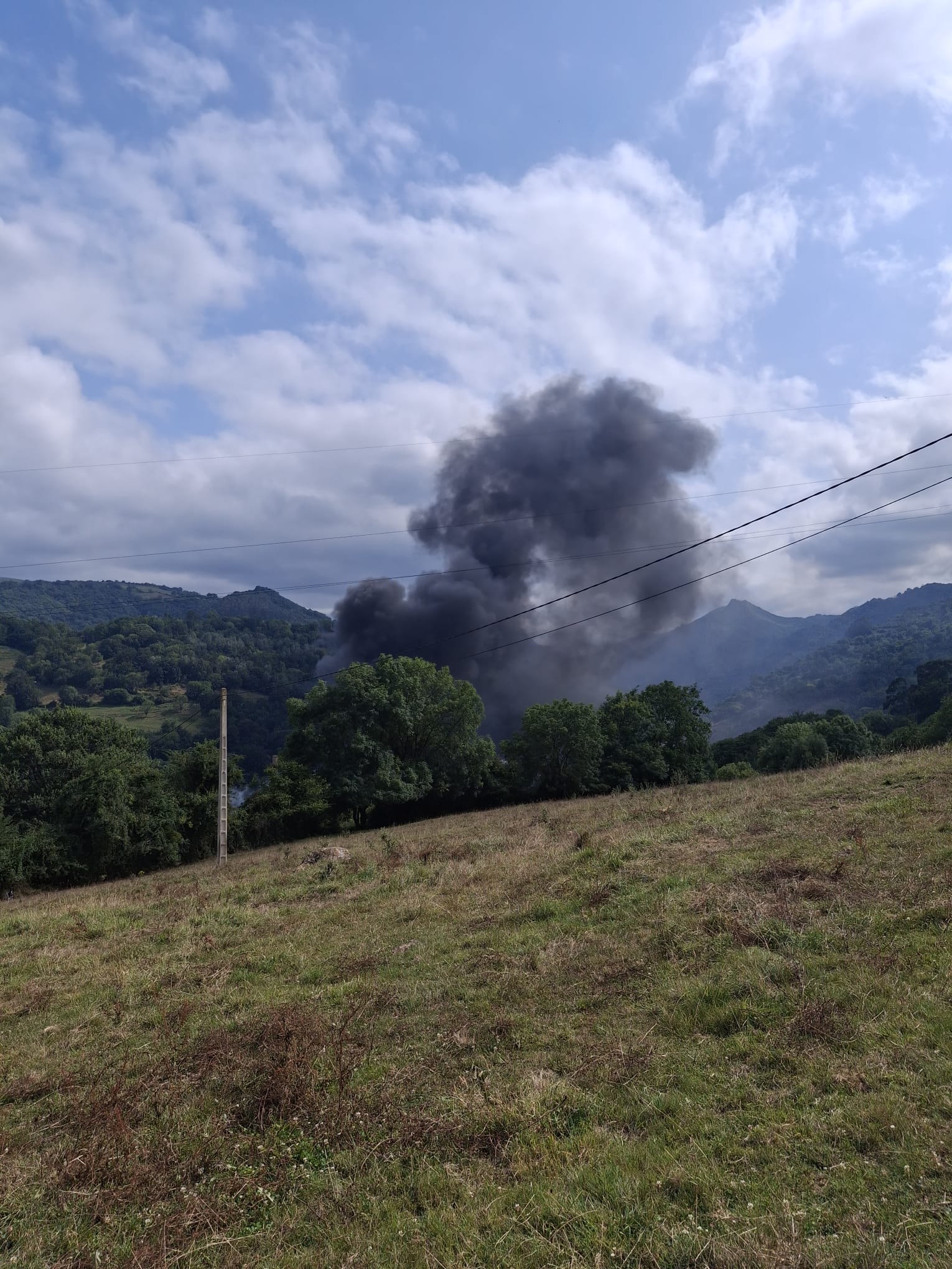 Incendio Industrias Doy