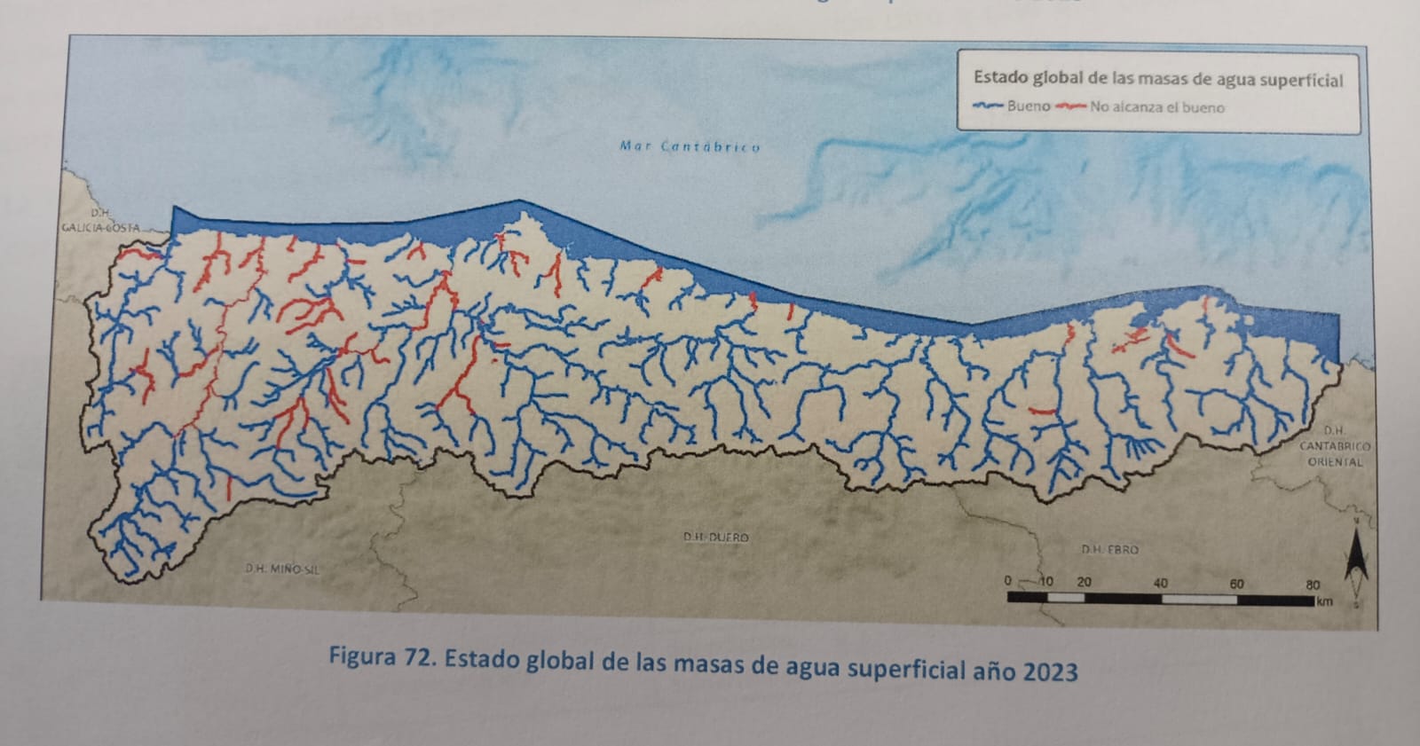 Mapa estado aguas