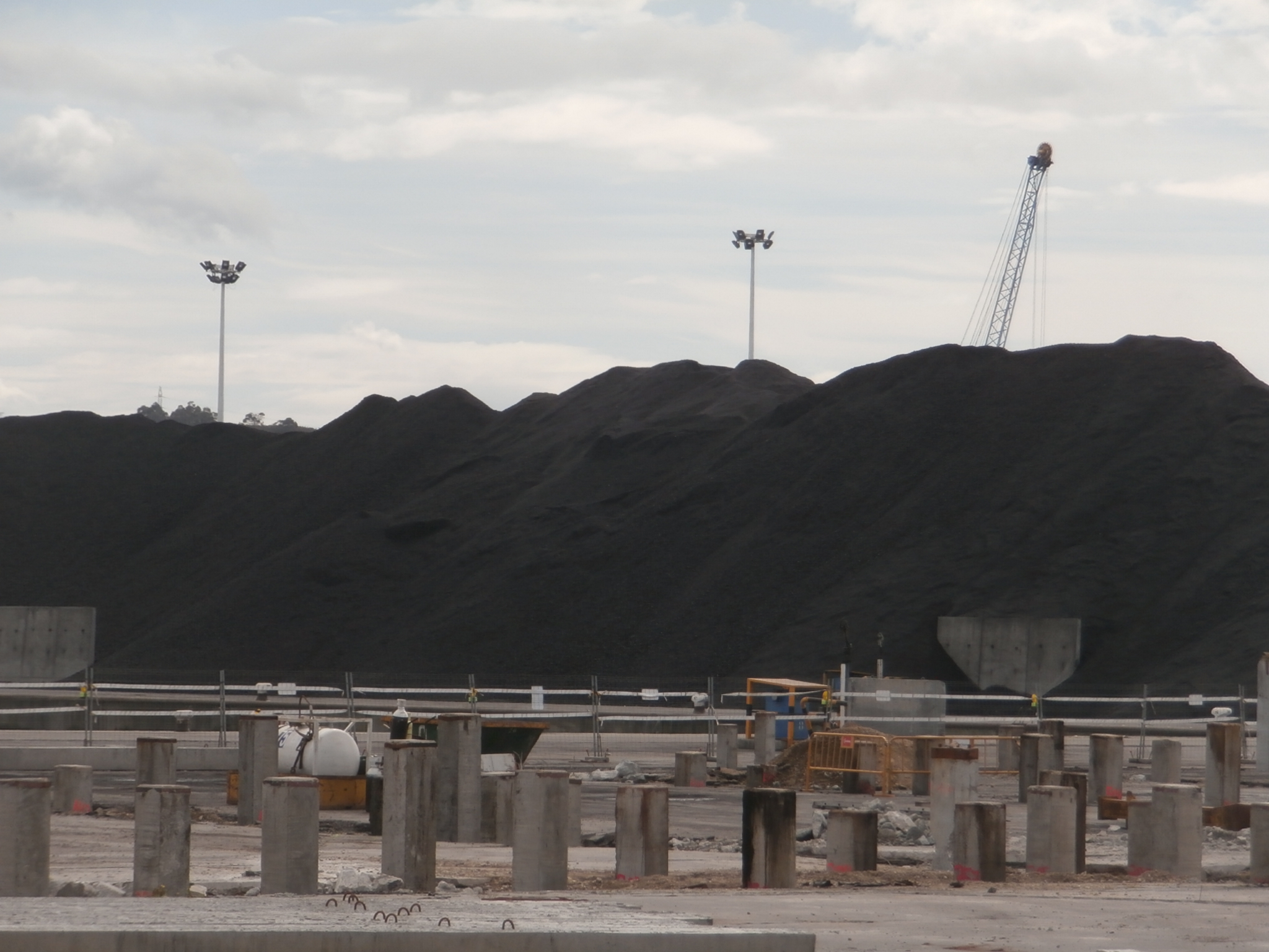 Nos preocupa mas manipulaciones de carbones en el Puerto de Avilés