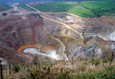 Balsas de residuos Narcea Gold Mines